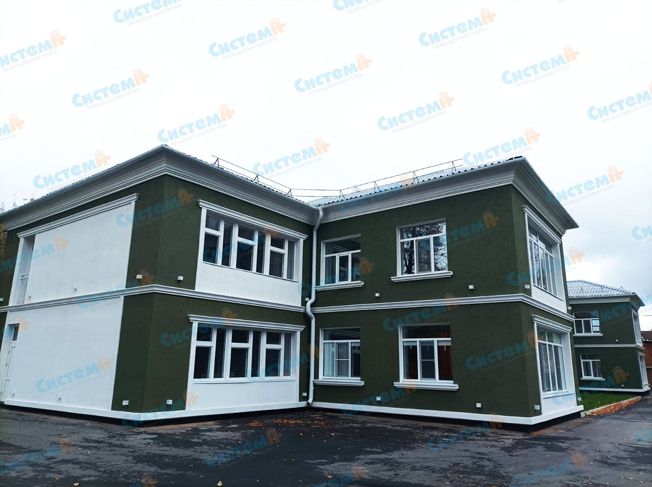 Пенопластовый декор для бизнес-центра Пенопластовый декор для бизнес-центра